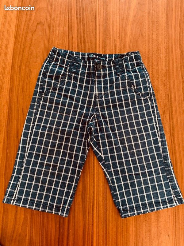 Lot de 2 bermudas YCC - Taille: 8ans (image 2)