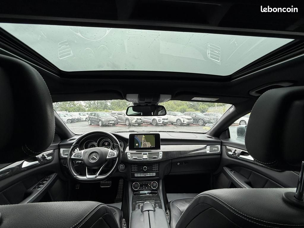 MERCEDES CLS 350 d - BVA 9G-Tronic Plus Sportline 4-Matic - BVA GPS + TOIT OUVRANT + CAMERA AR (image 16)