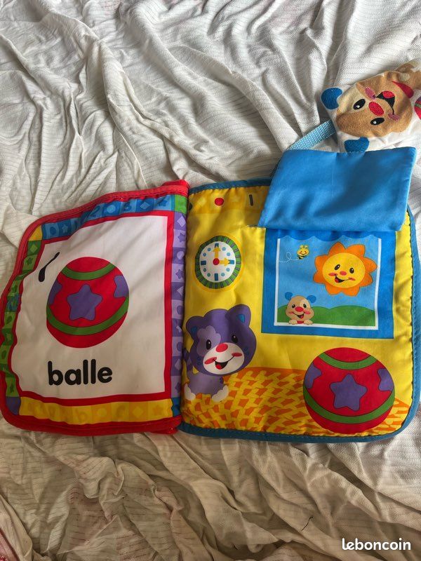 Livre éducatif souple pour bébé (image 2)