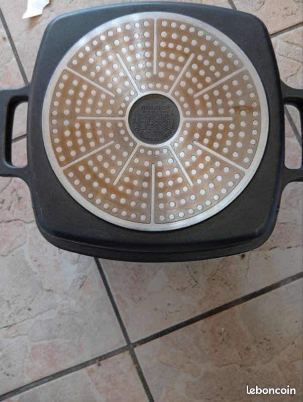 Ernesto cocotte grille friteuse cuiseur vapeur cocotte (image 1)