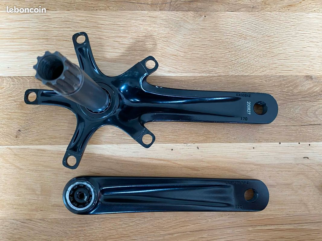 Jeu De Manivelles SRAM S300 Courier Track – Mono-vitesse – 165mm / 48 Dents – Pour Pièces