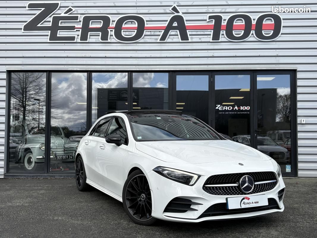 Mercedes Classe A A200D moteur mercedes pack AMG ( éclairage d'ambiance, Toit Ouvrant, Siège élec... (image 1)