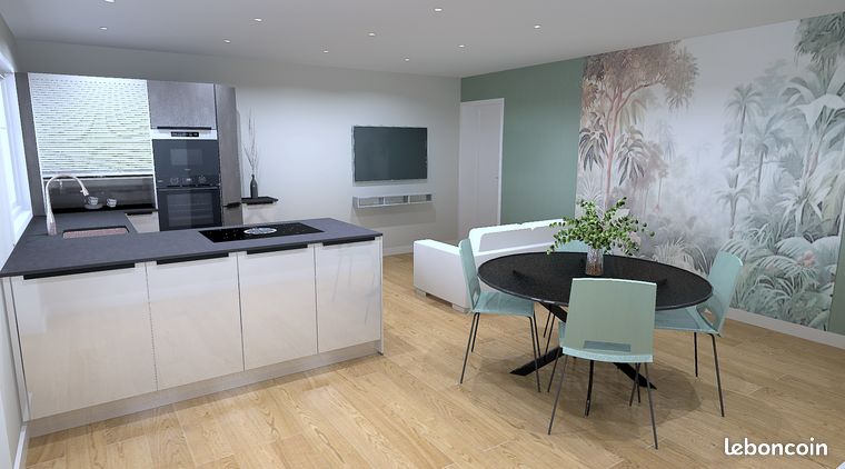 Appartement 2 pièces 46 m²
