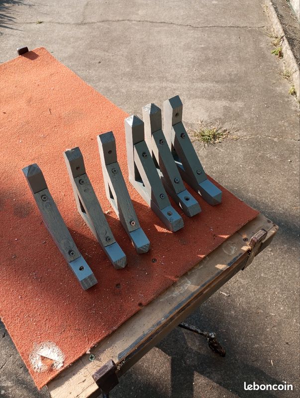 6 petites équerres bois (image 4)