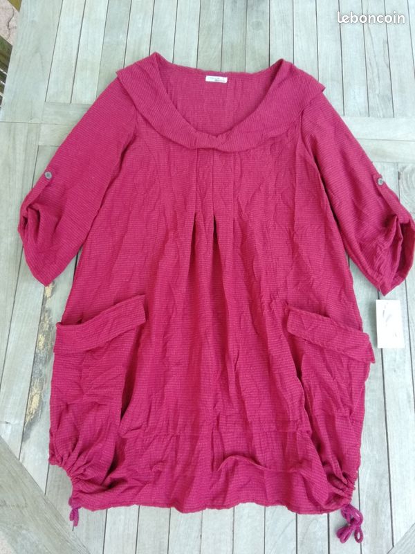 Tunique rouge Sarafina état neuf (image 2)