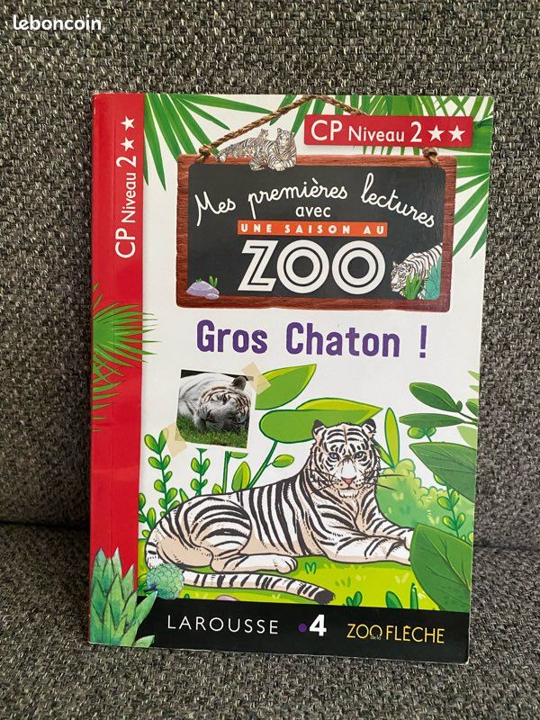 Mes premières lectures avec SAISON ZOO Gros Chaton (image 1)