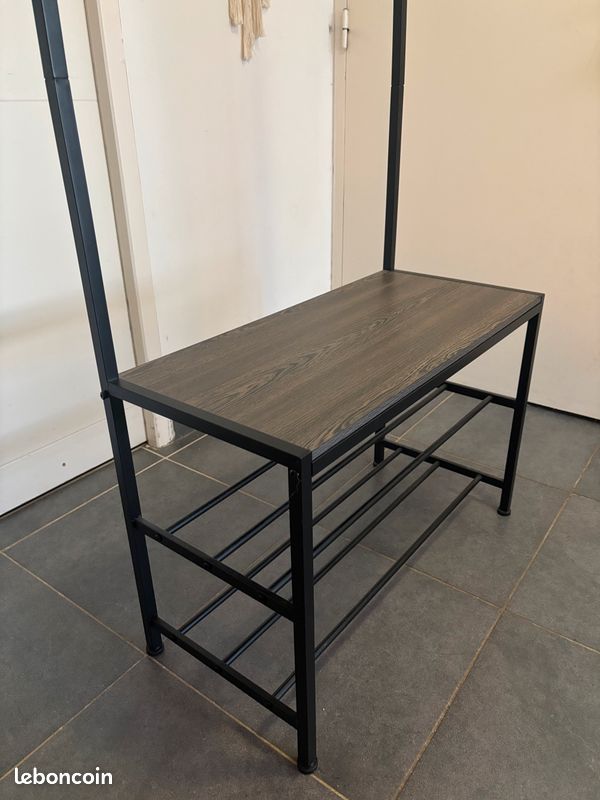 Meuble à chaussures porte manteau (image 3)