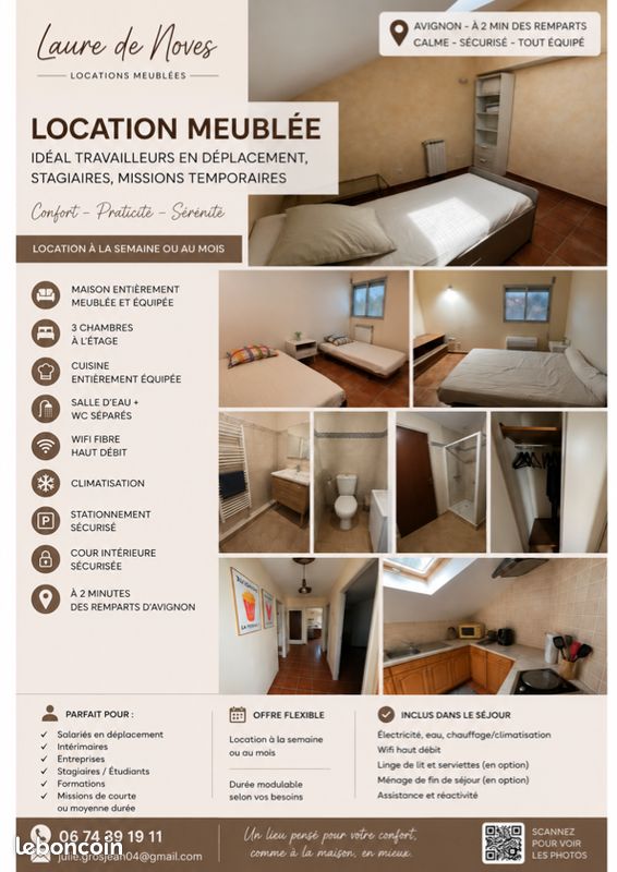 Appartement 5 pièces 80 m² · à Avignon · 80 m² · 1 400 €