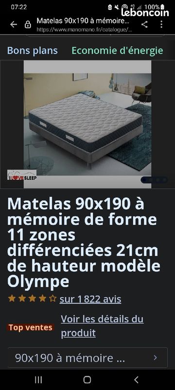 Matelas (image 1)