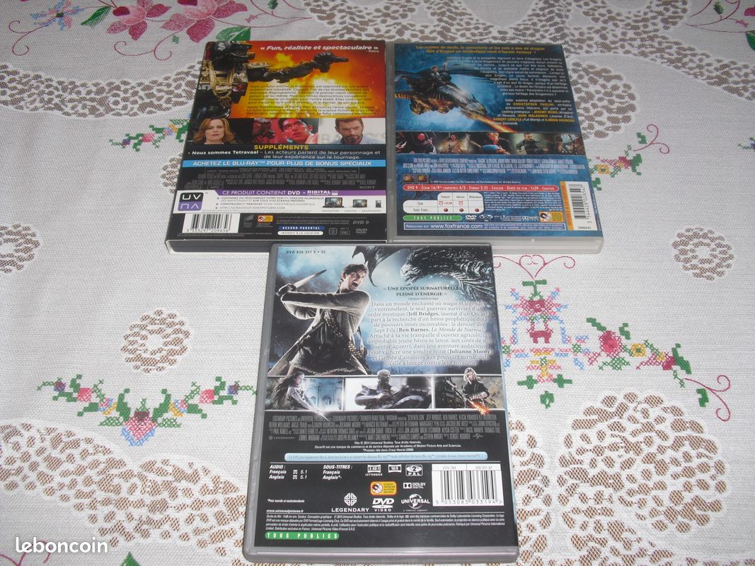 101 - Lot de 3 DVD Chappie/Eragon/Le 7ème fils (image 3)