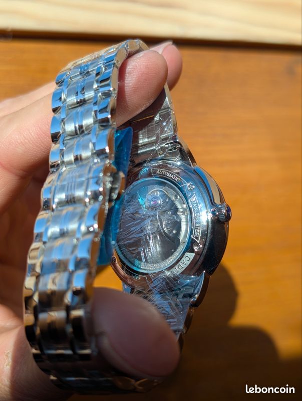 Montre automatique Cadisen Mouvement Miyota 9015 (image 11)