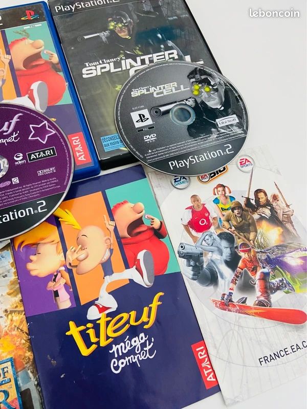 Lot complet .hack 1–4 (PS2) - Très bon état - Version PAL - Jeux vidéo
