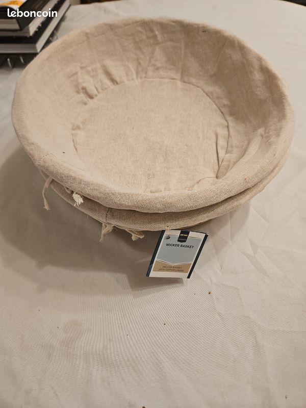 Banneton coton pain 37cm neuf (image 2)