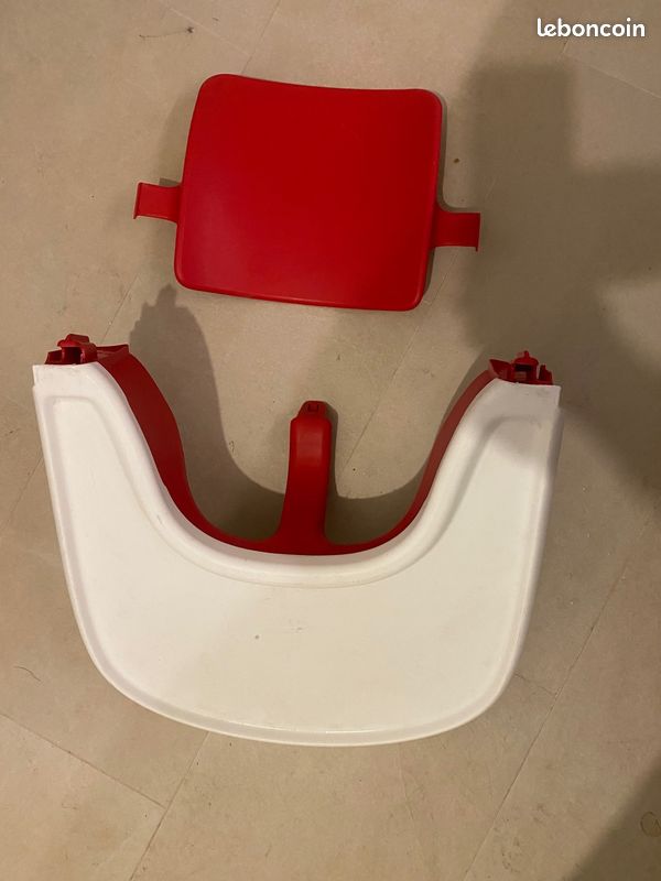Stokke baby seat & plateau (image 1)