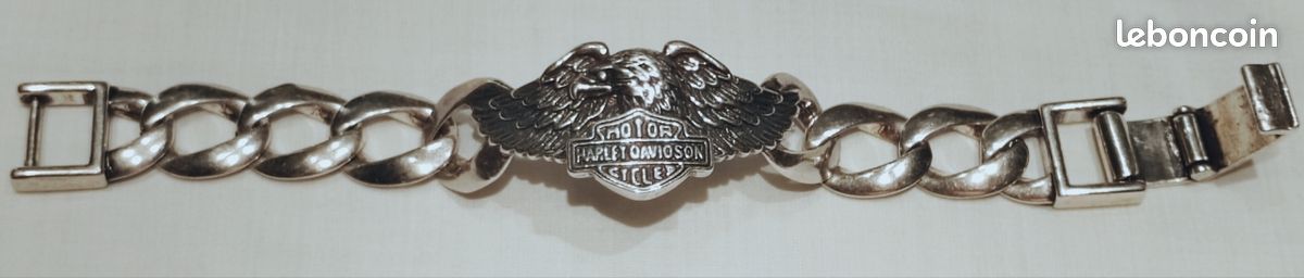 Bracelet Harley Davidson en argent 925 (image 4)