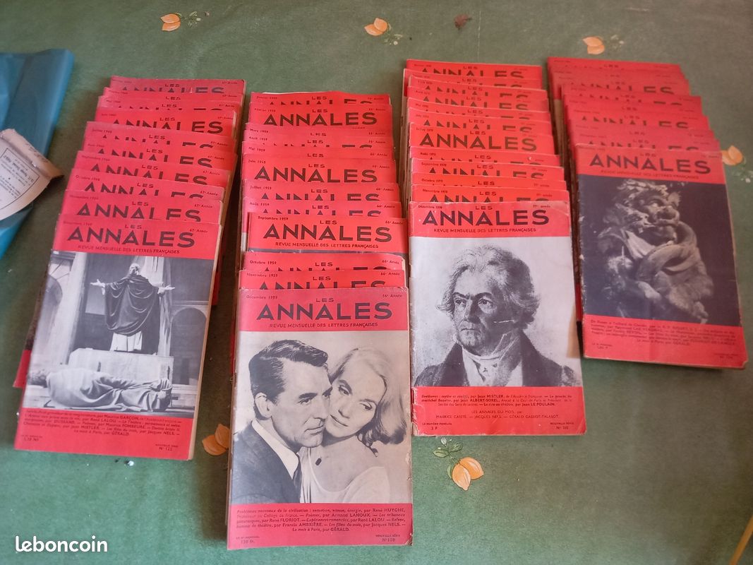 Ancienne revue Les annales (image 1)