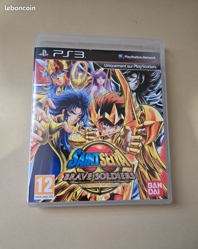 Jeu PS3 Saint Seiya Brave Soldiers Edition Steelbook (RARE) - Version EU - Très Bon état