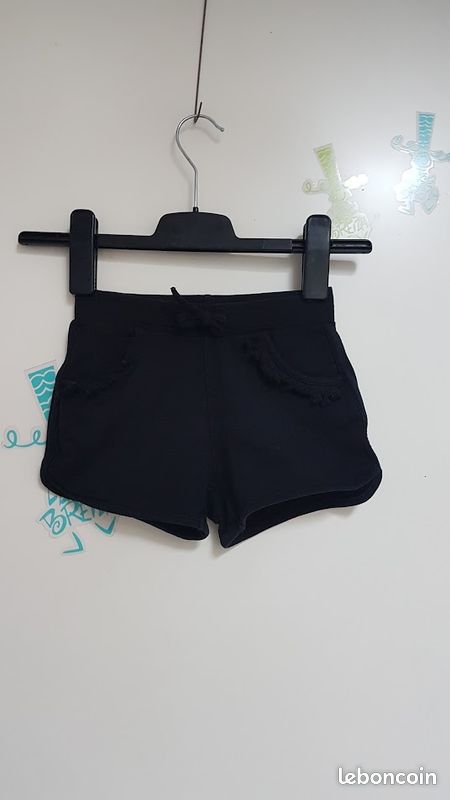 Short actif froncé taille haute avec poche – Habit Femme