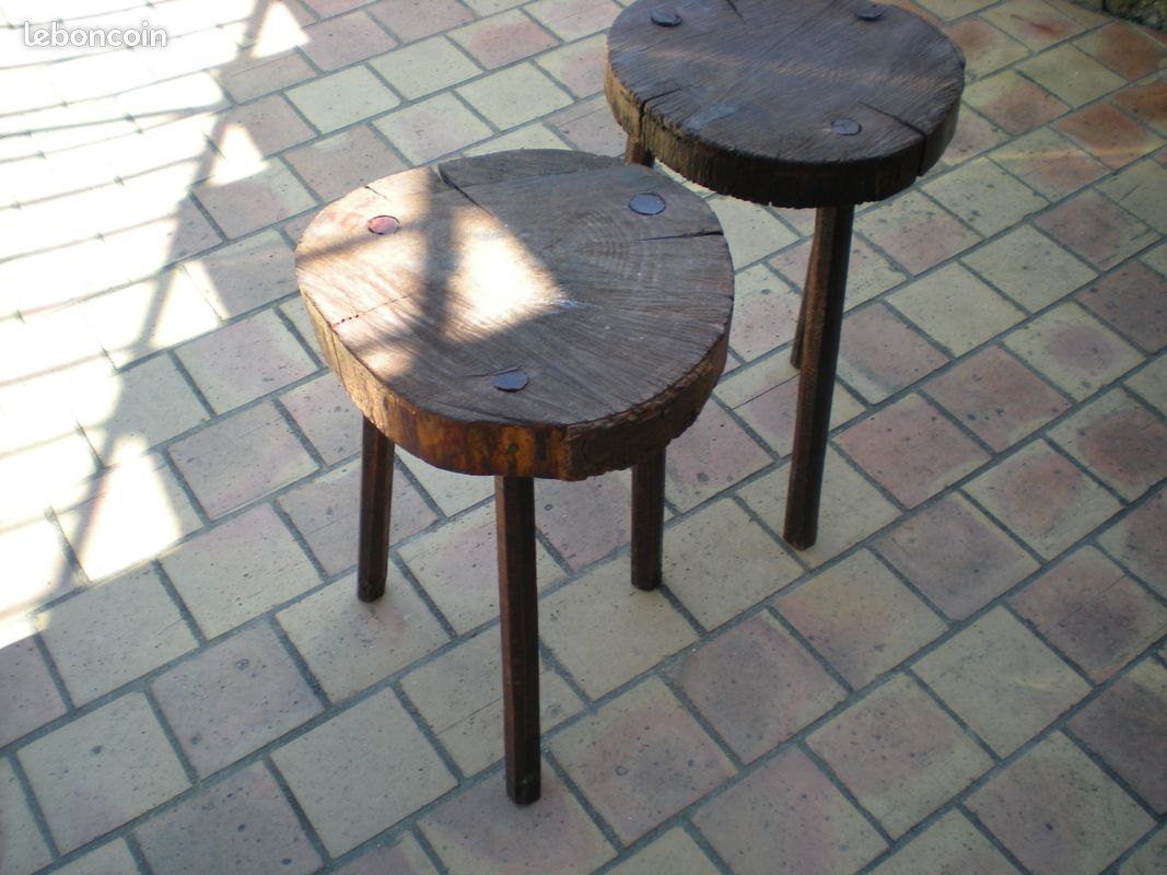 Tabourets en chene 20 e l'unite (image 1)