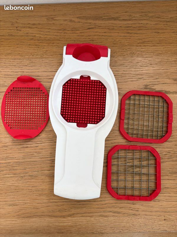 Tupperware coupe frites légumes 2 grilles (image 1)