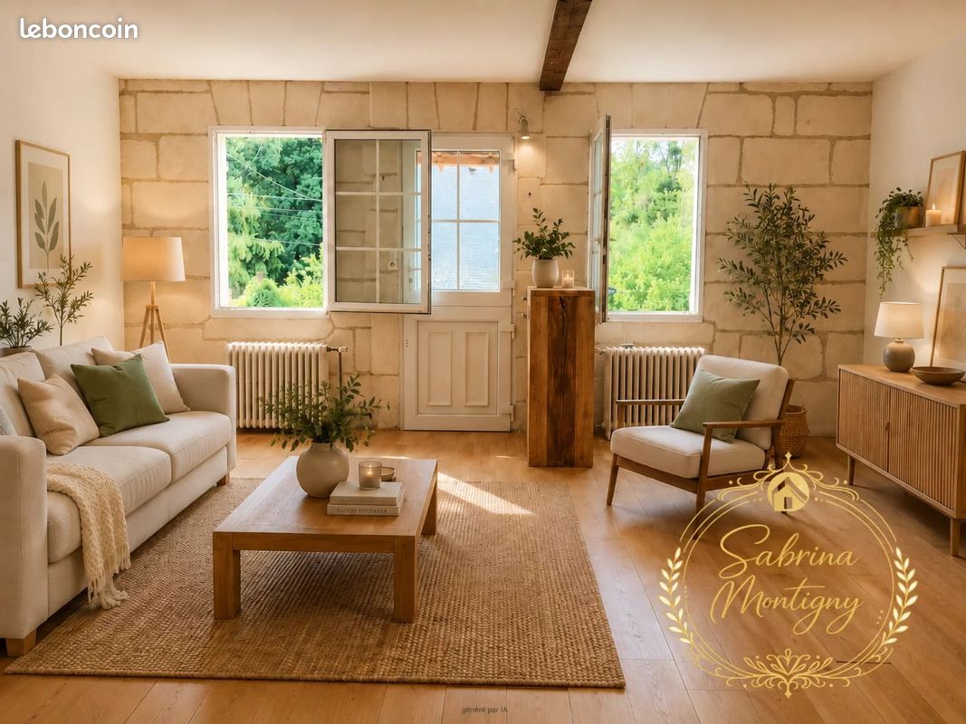 Maison 4 pièces 65 m² · à Villaines-les-Rochers · 65 m² · 107 500 €