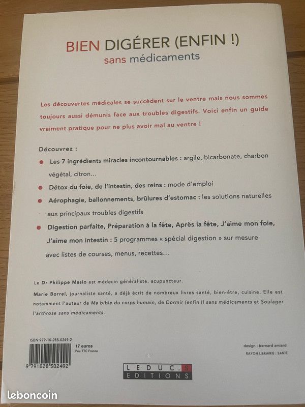 Livre totalement neuf Bien digérer ( enfin ) (image 2)