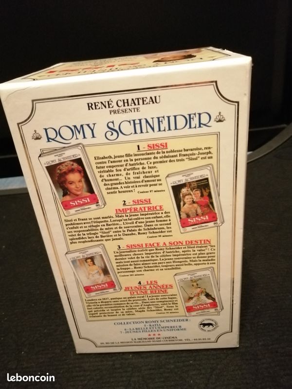 Coffret 4 cassettes vidéo Sissi (image 4)
