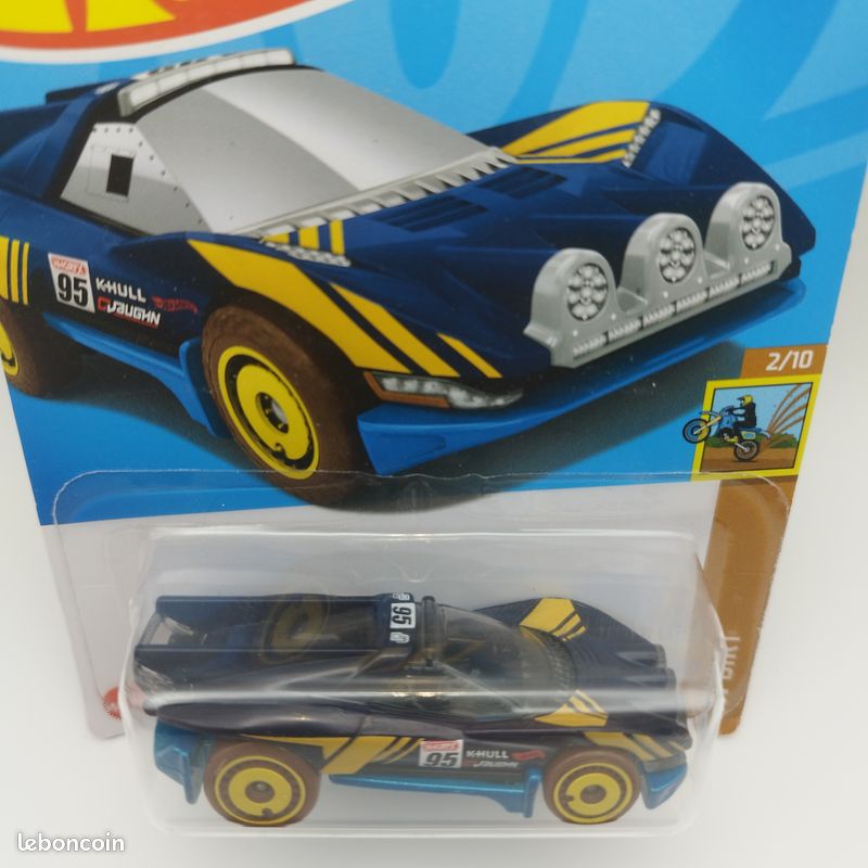 Hot Wheels Let's Race - Rally Spéciale - Édition Netflix - Série HW Dirt 2024 - Modèle HTF06 - Neuf Sous Blister