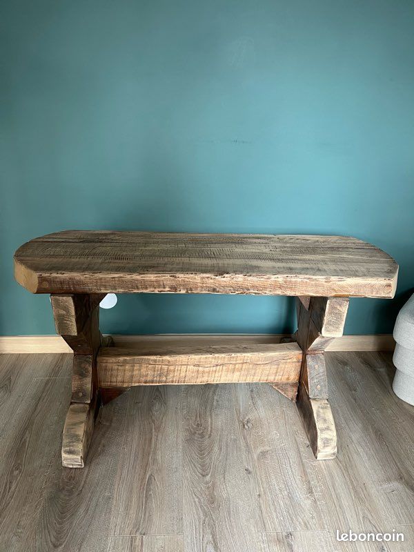 Banc en bois massif (image 1)