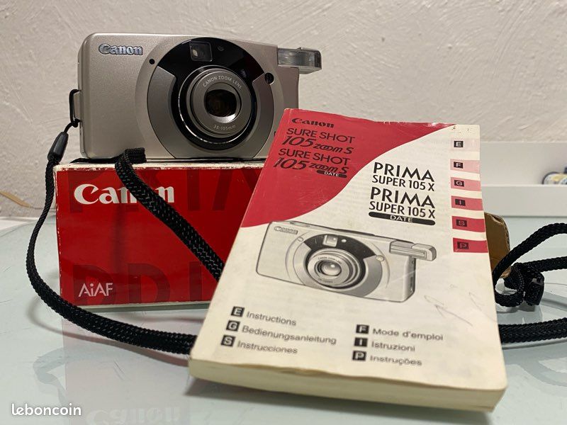 Canon Prima Super 105X - Point and Shoot Argentique - TestĂ© avec Pellicule đïž (image 1)