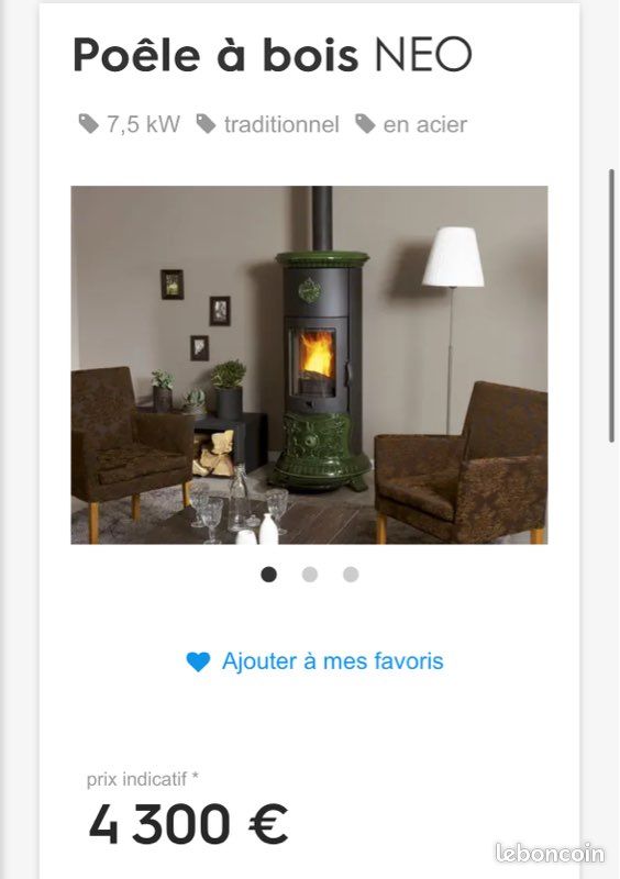 Poile à bois Godin (image 3)