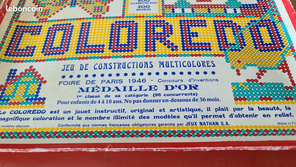 Rare et ancien jeu de construction mignon - Jeux & Jouets