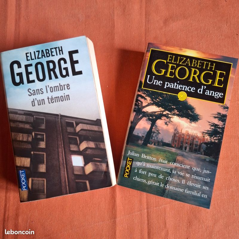Lot Elizabeth George – 2 romans policiers – Pocket (image 1)
