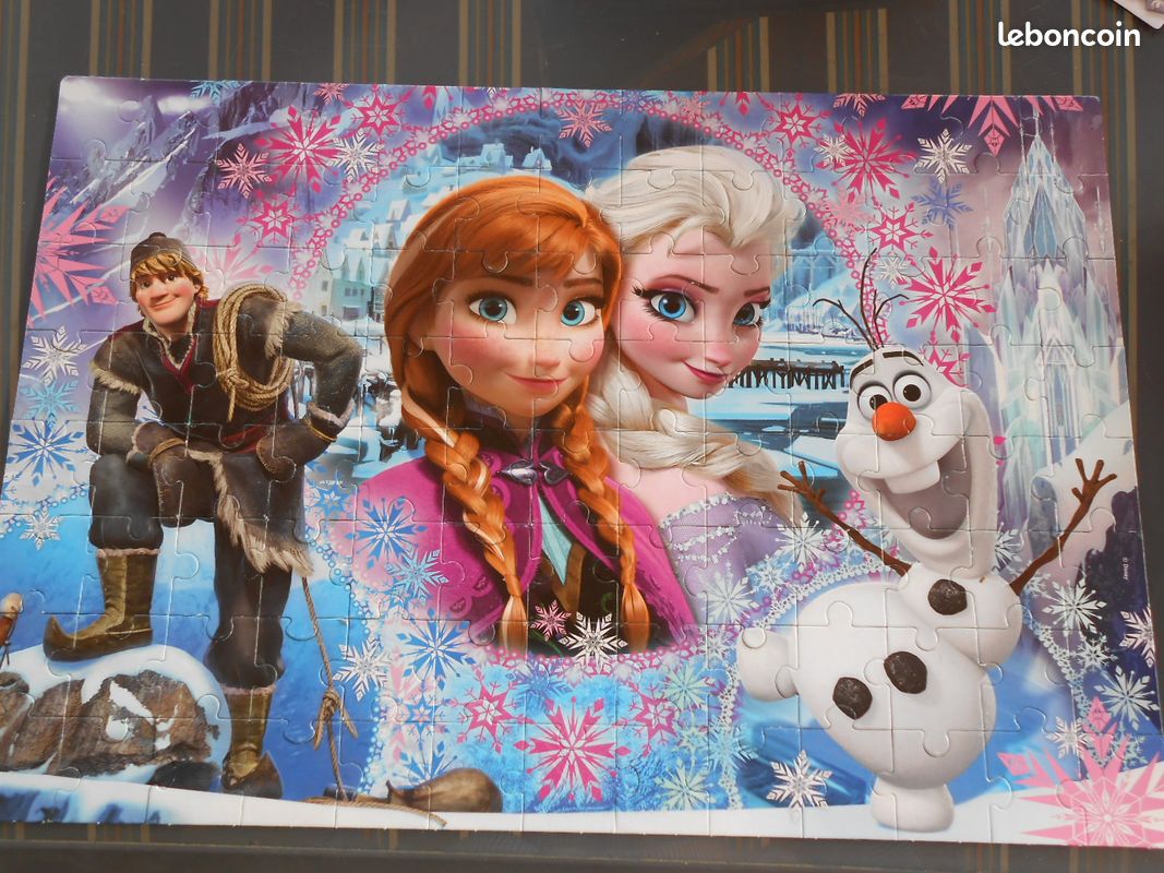 Puzzle Reine des neiges 104 pièces (image 1)