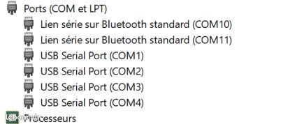 HUB 4 Ports série DB9 RS 232 industriel Startech (image 4)
