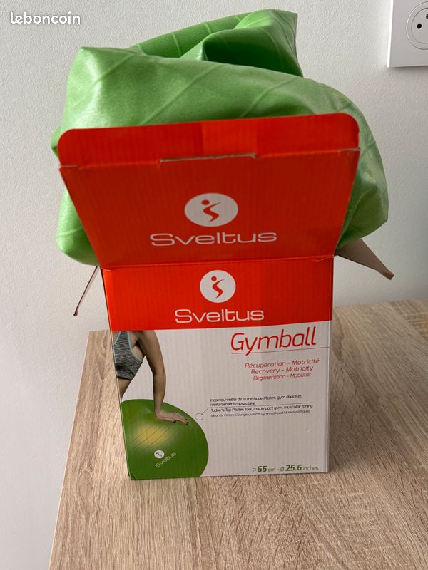 Sveltus Gymball Gris 65 cm Vrac & Gymball Rouge 65 cm Vrac Sveltus Gymball Gris 65 cm Vrac & Gymball Rouge 65 cm Vrac