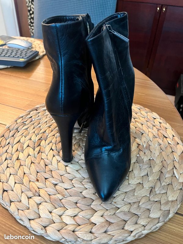 Bottines noires The Seller – Taille 37 🖤 (image 5)