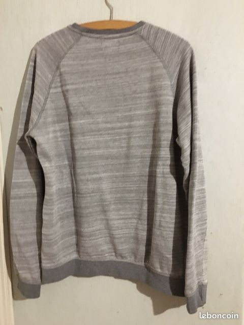 Sweat gris chiné / Taille M (image 3)