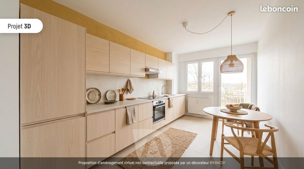 Appartement 3 pièces 80 m² · à Lutterbach · 80 m² · 85 000 €