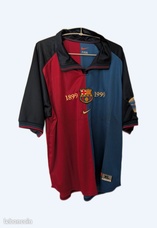 1999/2000 – Maillot FC Barcelone domicile *Édition Centenaire