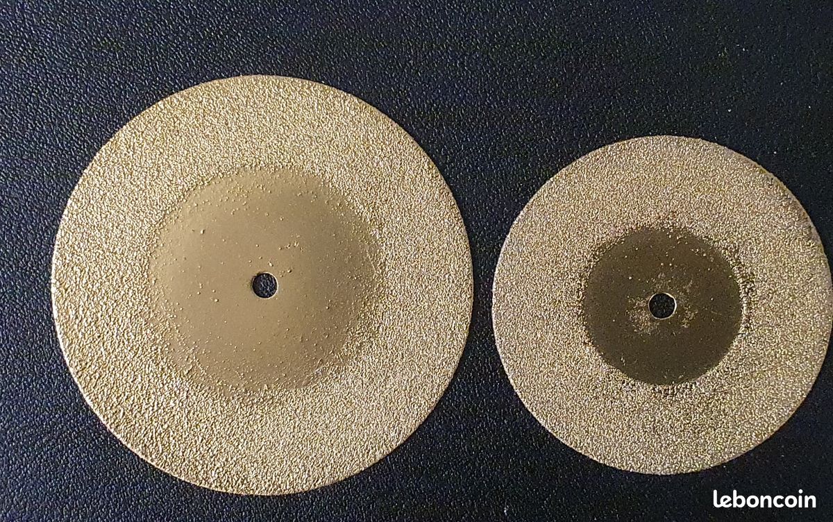 10 Disques Diamant 30mm Pour Dremel - Lot Avec 2 Mandrins - Coupe Précise Jade, Céramique, Béton