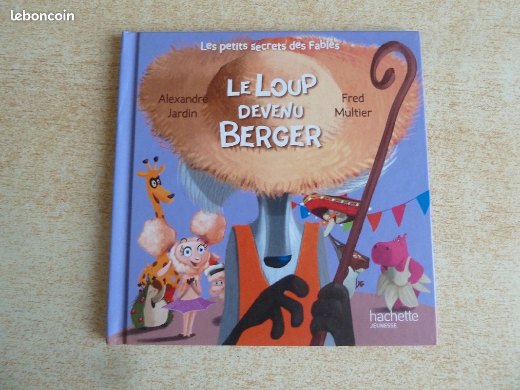 Livre "Le Loup devenu berger" (1741) (image 2)