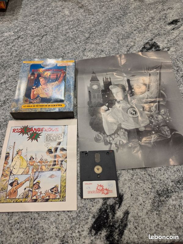 AMSTRAD CPC RICK dangerous 2 . version FR EUR 39,95 - FR