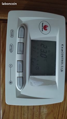 Thermostat Exacontrol Manual Termostato Saunier Duval Exacontrol Thermostat  Saunier Duval Exacontrol E7 Bricolage