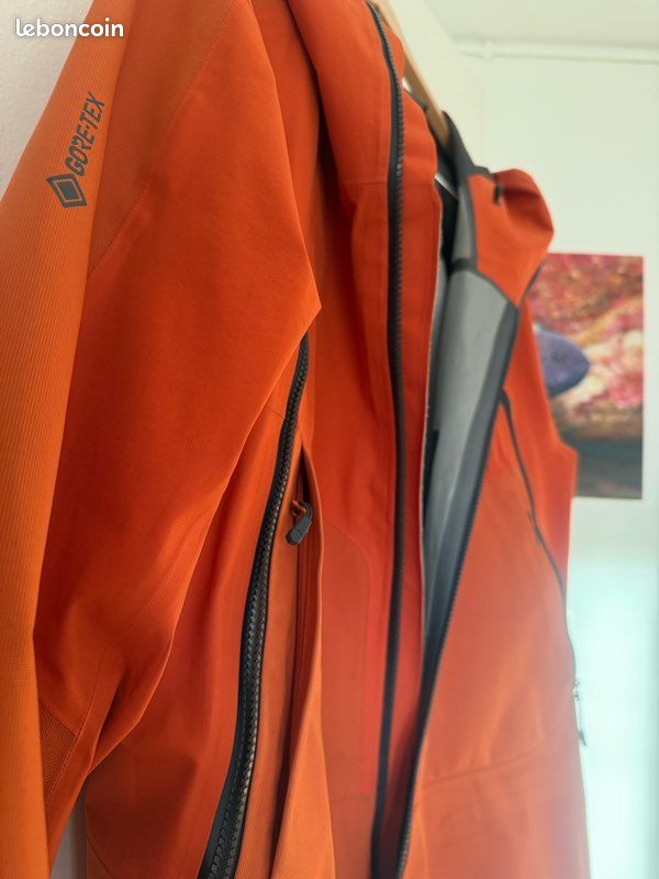 Pull Homme Mountain Hardwear 1/2 Zippé Polaire Rouge/Marron - Taille M