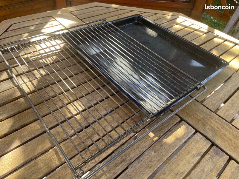 Lèchefrite Et Grille Pour Friteuse Candy FCS245X – Plateau émaillé – Neuf