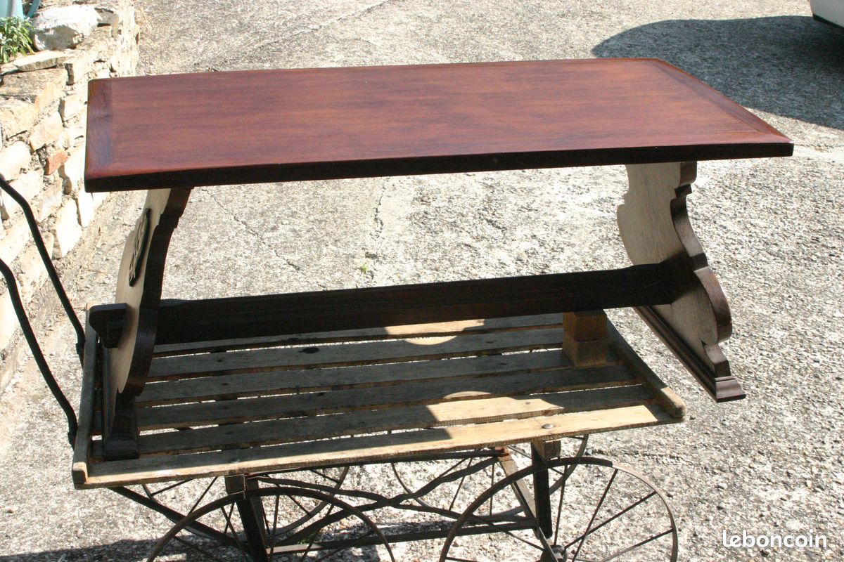 Table massive basse à 50 cm (image 2)