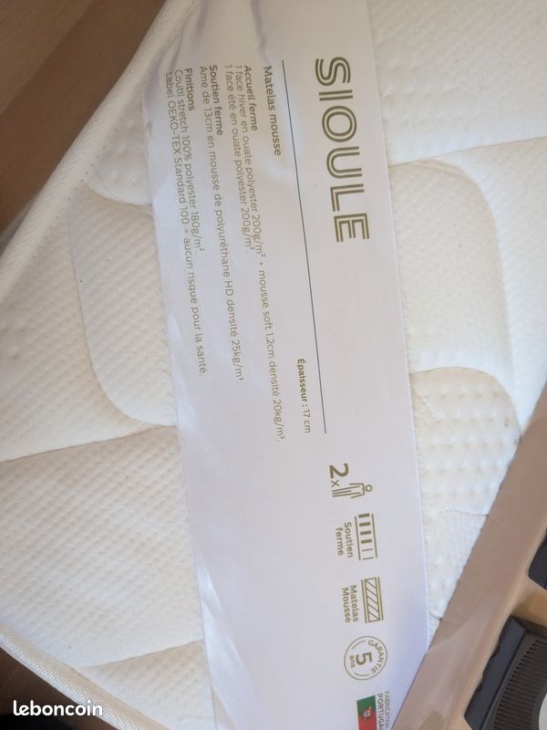 Matelas sans tâche (image 2)