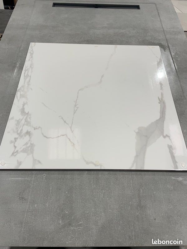 BRADE Carrelage blanc marbre 60x69 (image 2)