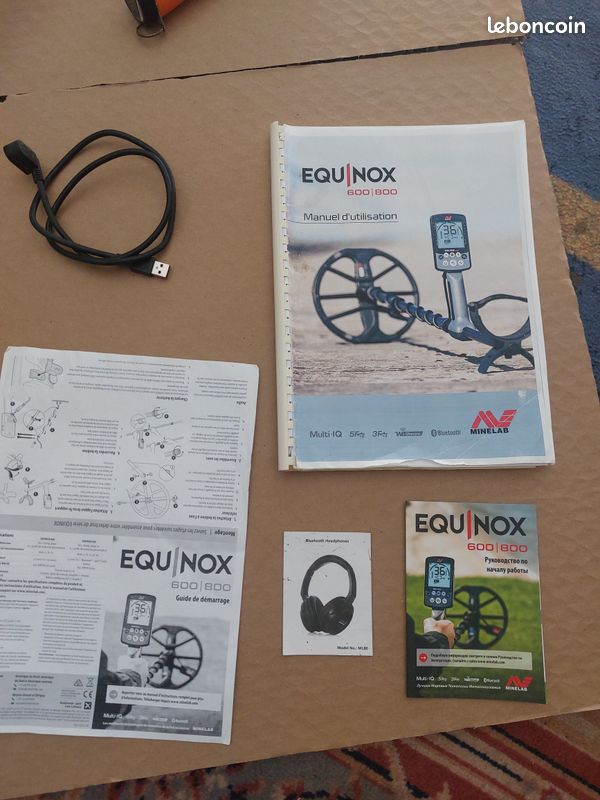 Détecteur de métaux equinox 600 Minelab (image 6)